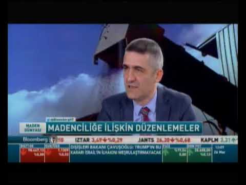 Bloomberg TV 26 Mart 2019 Tarihli "Maden Dünyası" programı