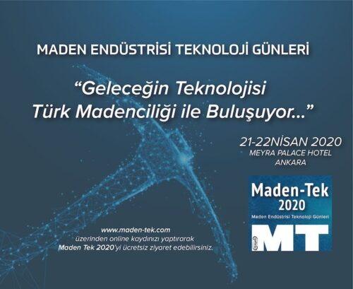 MADEN ENDÜSTRİSİ TEKNOLOJİ GÜNLERİ BAŞLIYOR