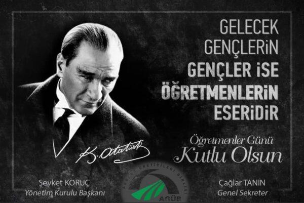 ÖĞRETMENLER GÜNÜ KUTLU OLSUN