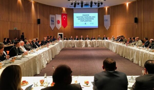 MADEN SEKTÖR SORUNLARI DEĞERLENDİRME TOPLANTISI DÜZENLENDİ