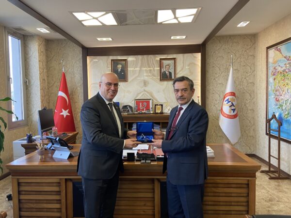 MTA GENEL MÜDÜR SAYIN VEDAT YANIK ZİYARET EDİLDİ