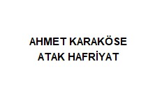 Ahmet Karaköse Atak Harfiyat