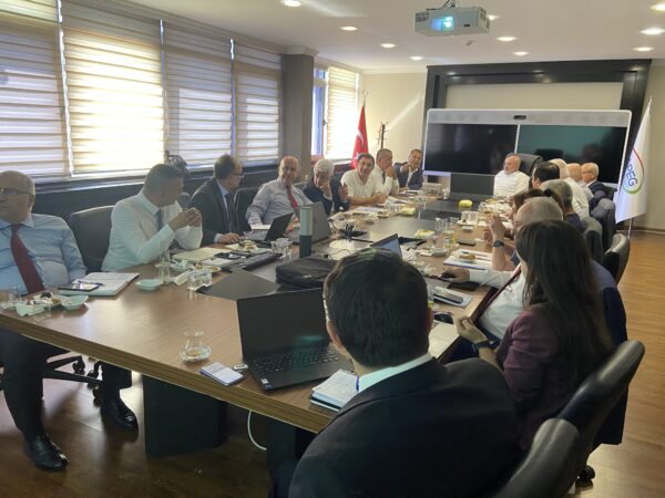 MADEN YÖNETMELİĞİ TASLAĞI ÜZERİNDE TOPLANTI GERÇEKLEŞTİRİLDİ.
