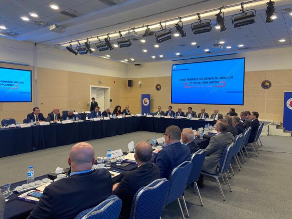 TOBB TÜRKİYE MADENCİLİK MECLİSİ TOPLANTISINA KATILIM SAĞLANDI